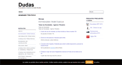 Desktop Screenshot of dudas.reunir.es